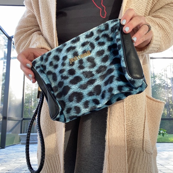 Just Cavalli Wristlet Faux Leather accessory case - Picture 3 of 15